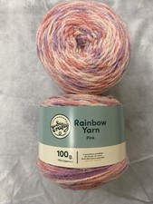 Pink mix Rainbow aran cakes 2