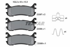 Fits textar 2338704 - textar,
