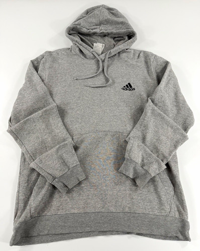 Adidas pullover hoodie grey - pullover,