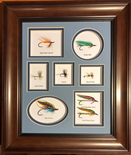 Framed and mounted - 8,