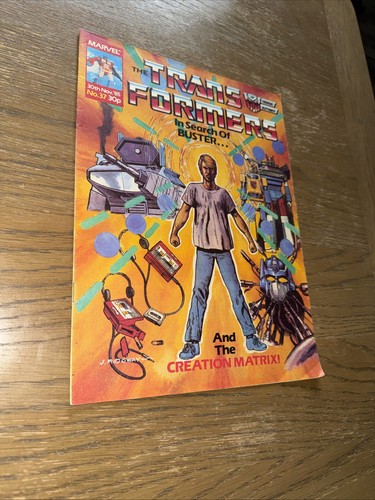 Transformers marvel issue - uk,