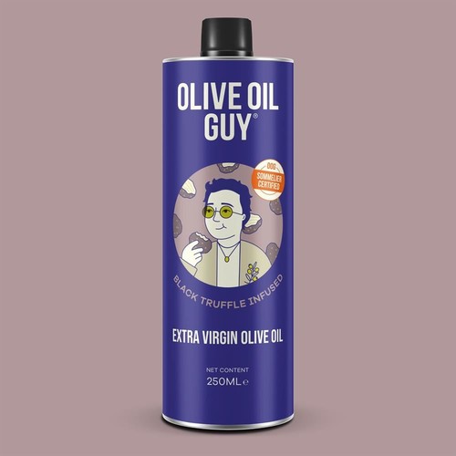 The olive oil guy black - oil,