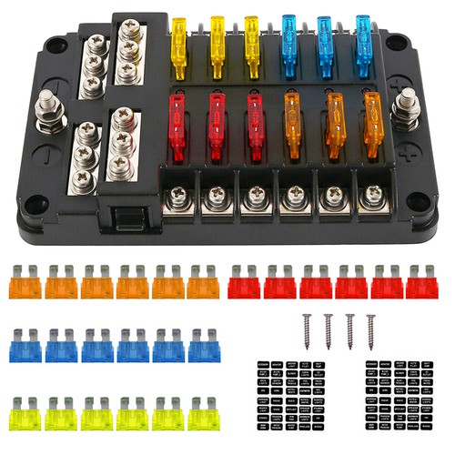 Fuse box block - block, blade