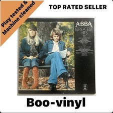 Abba  Greatest Hits Vinyl LP Record  Epic EPC69218  EX / VG+ Condition