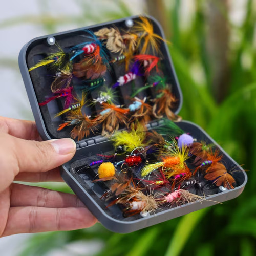 Assorted fly fishing - assorted, flies