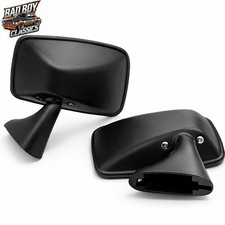 Pair Classic Car Matt Black