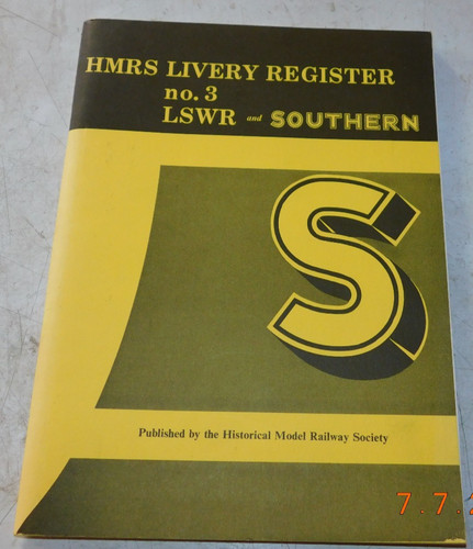 Hmrs livery register book - register, no