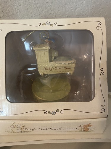 New baby first year ornament - first,