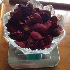All Natural Home Sun-dried Rose Petal Confetti - 3 Bags - Dark Red & 2 Antique