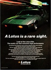 1980 Lotus Elite 503 Sports