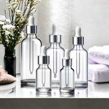 Clear Glass Bottles 10ml-100ml