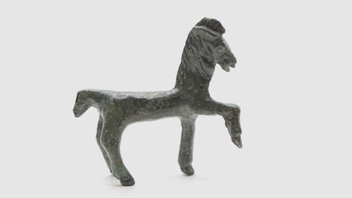 Celtic bronze horse - horse, 1st