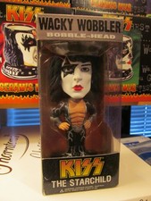 KISS WACKY WOBBLER BOBBLE-HEAD PAUL STANLEY IN ORIGINAL BOX 2011 KISS CATALOG