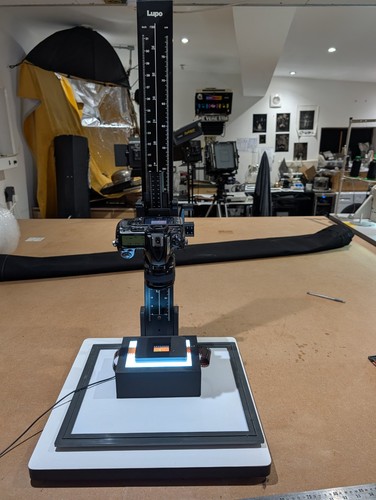 Lopo copy stand and - stand, lights