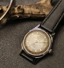 Vintage Rare ENICAR Ultrasonic  Manual Beautiful Two Tone Dail Watch 31mm