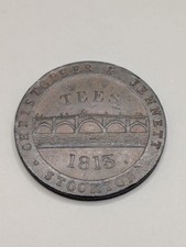 1813 Stockton Merchant Penny