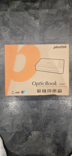 Plustek opticbook 3800 - 3800, book