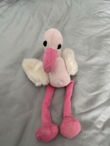Mini flamingo soft plush - plush, toy
