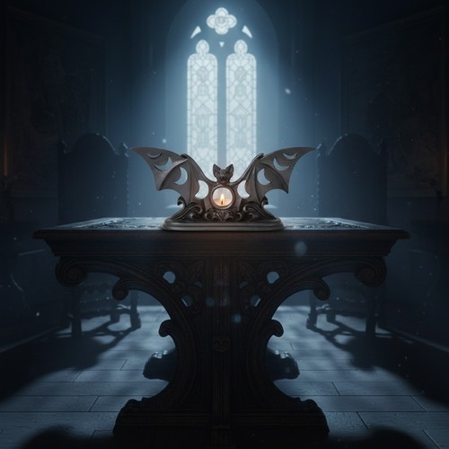 Gothic decor lunaeca tea - gothic,