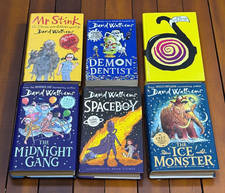 6 x David Walliams Hardback