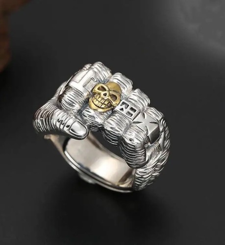 925 silver ring chunky - 925, ring,