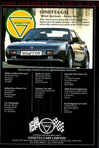 Ginetta g32 sports - sports, car
