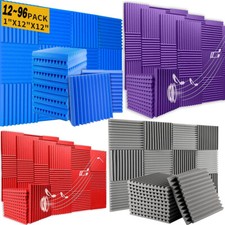 12~96PACK 12"X12"X1" Acoustic
