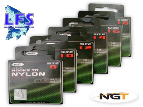 Ngt barbless hooks - 60,