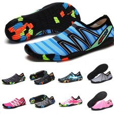 Mens Womens Water Shoes Aqua Shoes Beach Swim Barefoot Non Slip Surfing Size UK