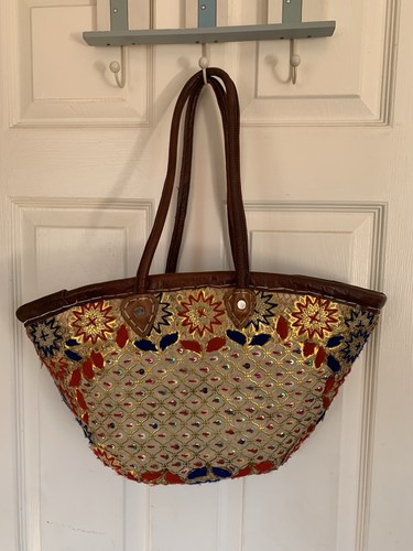 Moroccan woven straw raffia - moroccan,