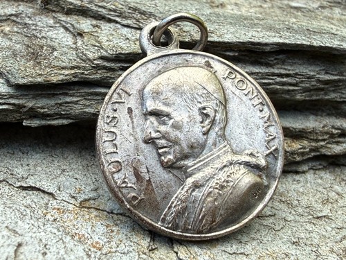 Vintage pope paul - vi, medal