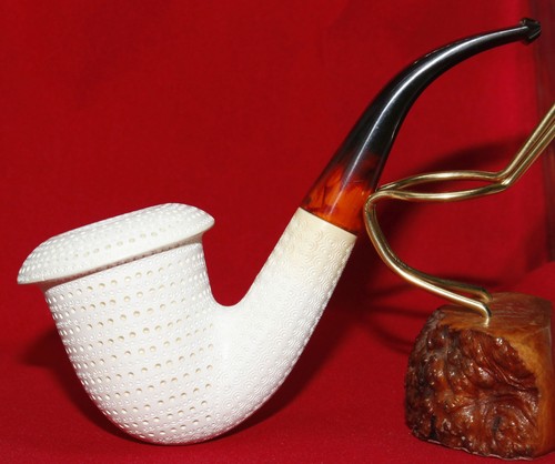 Unsmoked blockmeerschaum - *unsmoked*,