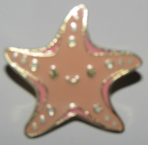 Pink starfish smiley - starfish,