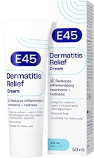 E45 Dermatitis Cream 50 ml to Treat Symptoms of Dermatitis or Eczema – Reliev