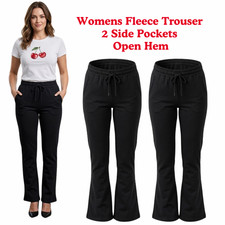 Womens Open Hem Joggers