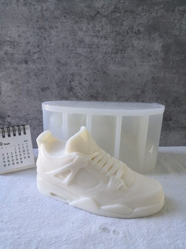 Sports shoes silicone candle - silicone,