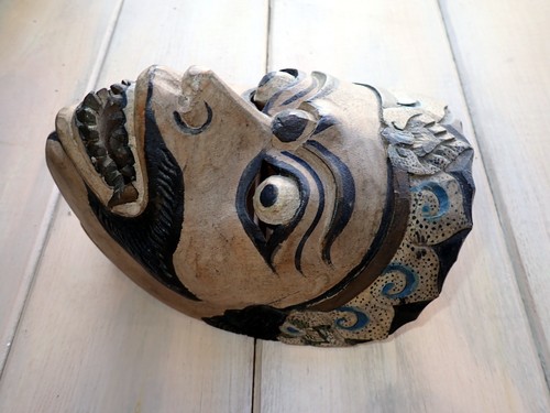 Indonesian wooden mask topèng - mask,