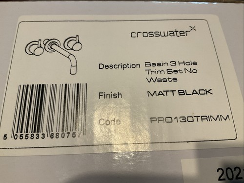 Crosswater pro130trimm basin - crosswater,