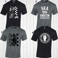 SKA MENS T SHIRT REGGAE 2 TONE MODS SPECIAL RUDE BOY MUSIC TOP TEE MADNESS NEW