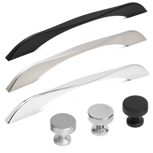 Solid kitchen handles twist - kitchen,