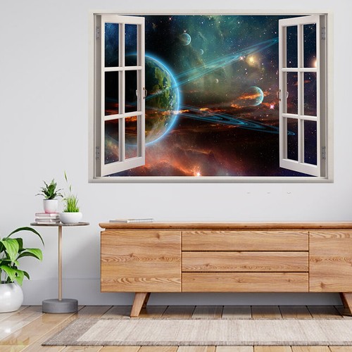 Planet twin ring giant space - planet,