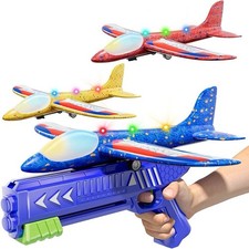 3 Pack Airplane Launcher Toys