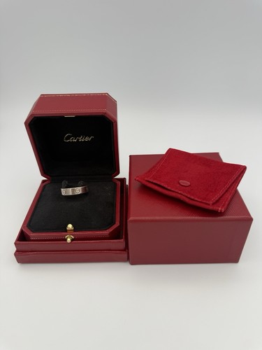 Cartier love ring - 18k, white
