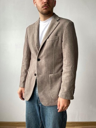 Men aquascutum blazer beige - men,