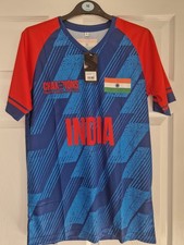 Mens India Cricket Champions Trophy 2025 Jersey. Dark Green Size S. NWT.