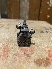 Vintage Silver Scenes Dovecote Trinket Keepsake Box