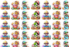 Personalised Super Mario Style