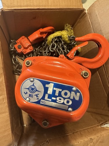 Jet ton hand chain - jet, l-90