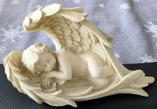 Sleeping Cherub Lying on Side