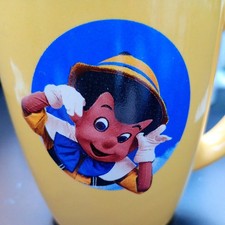 Disneyland Paris Pinocchio Mug. Collectable. Esso. Ceramic. costume parade 